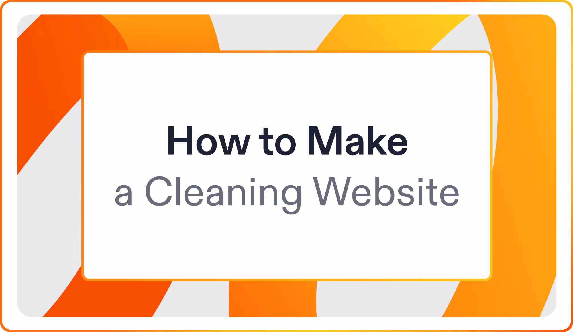 How to Make a Cleaning Website That Books More Jobs